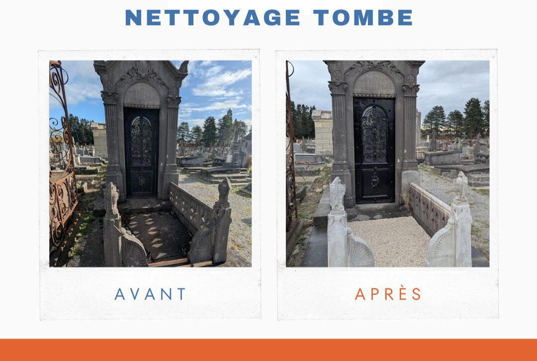 Nettoyage Tombe