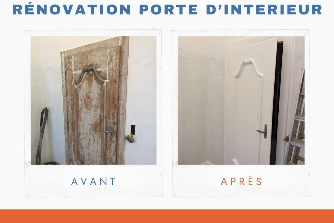 Rénovation porte d'intérieur